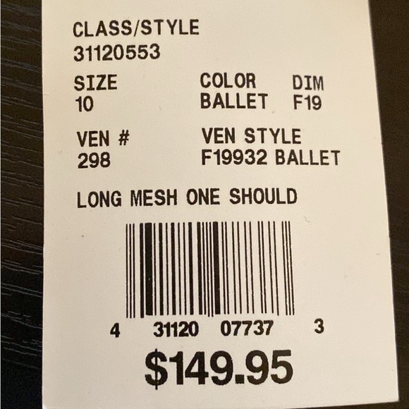 David’s bridal ballet pink one shoulder bridesmaid dress - Picture 3 of 3